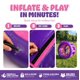thumbnail image 4 of Juguete inflable de rodillo terrestre NSG 170 cm para 2 personas, PVC, para exteriores, 4 of 6