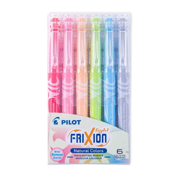 Set de Destacadores FRIXION LIGHT Natural 6 colores
