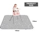 thumbnail image 2 of Tapete para trona/manualidades, tapete lavable a prueba de salpicaduras, tapete protector de piso impermeable y antideslizante a prueba de salpicaduras, 2 of 5