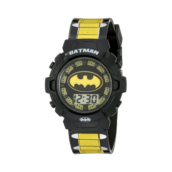 Reloj Accutime DC Comics Batman Kids BAT4177 LCD de 36 mm