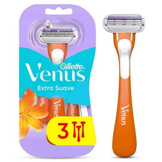 Máquina De Afeitar Para Mujer Gillette Tropical Con 3 Hojas 1 Un Venus