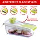 thumbnail image 3 of Rebanadora de Alimentos Brentwood KA-5040G con Contenedor de Almacenamiento de 5 Tazas, 3 of 7