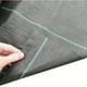 thumbnail image 1 of Say Goodbye to Weeds with Our Heavy Duty 1pc Weed Barrier - 6.56x6.56ft UV Resistance Ground Cover for Superior Weed Control in Your Greenhouse, Patio, Flower Bed, and Garden!, 1 of 4