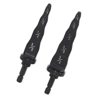 Magideal - 2 Piezas De Broca Expansora De Tubería, Herramienta De , Broca, Herramienta De Abocardado De Tubería De Cobre Para Aire Acondicionado