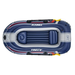 Bestway - Bote Inflable Con Remos E Inflador Treck X2 2.55M X 1.27M