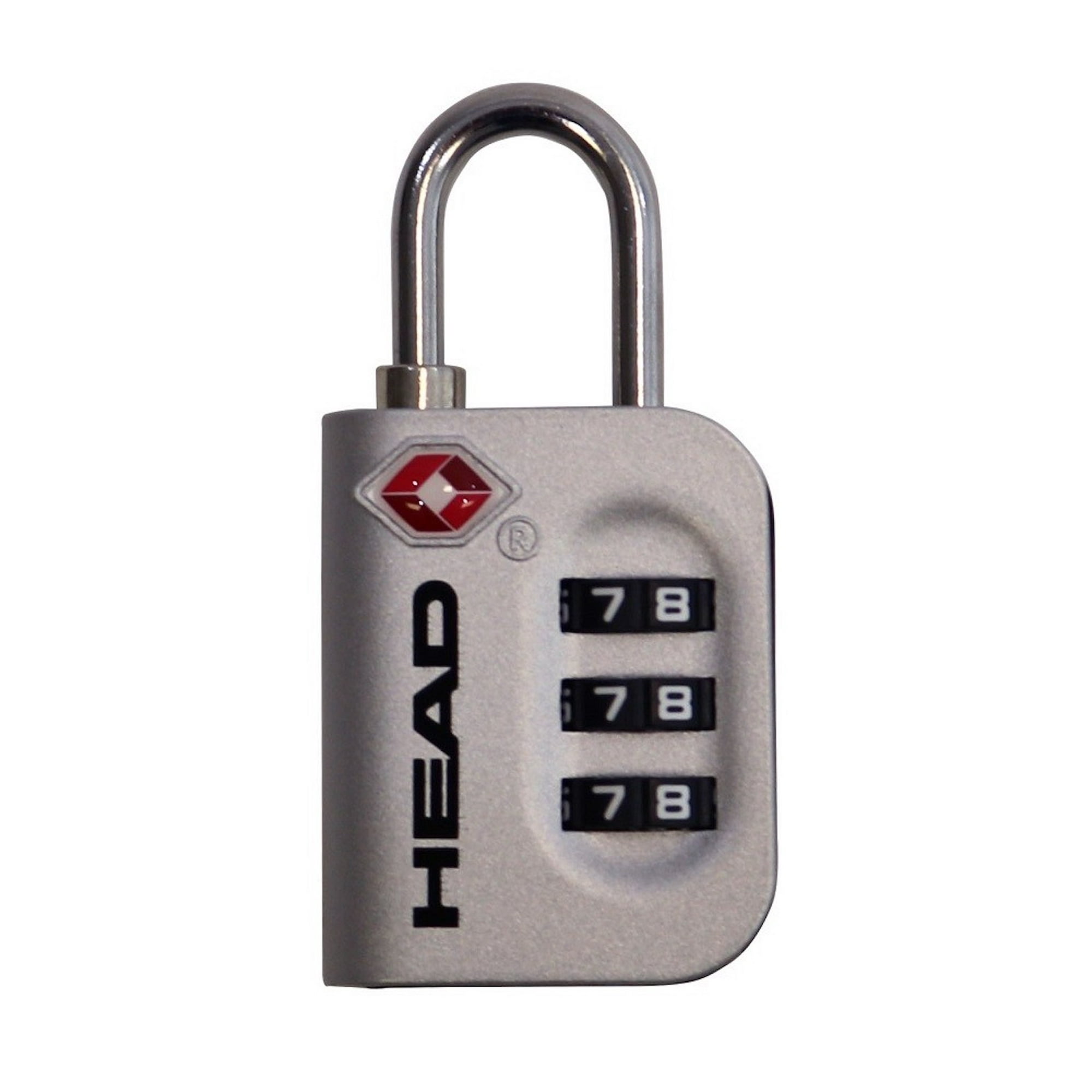 Candado Viaje Metálico Tsa Plata Head