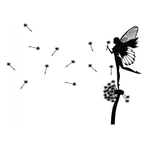 Rienda Libre Graphics - Decomural Dandelion Fairy Ws-41252