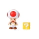 thumbnail image 1 of Figuras de acción Super Mario 4 Red Toad con bloque de preguntas, 1 of 6