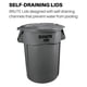 thumbnail image 2 of Tapa para cubo de basura Rubbermaid Brute redonda de 57 cm gris, 2 of 6
