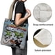 thumbnail image 3 of Laurel and Hardy Bolso de tela con estampado de lienzo para mujer, bolsa de compras reutilizable y estética, con cremallera interior, regalo para mujer, 35 × 40 cm., 3 of 6