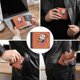 thumbnail image 3 of Coraje, el Perro Cobarde Cartera de Cuero PU para Hombres, Tarjetero Bifold Delgado, Cartera Minimalista de Cuero Sintético Suave, 3 of 6