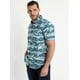 thumbnail image 3 of Camisa Estampada Diseño Mc Turquesa turquesa L, 3 of 4
