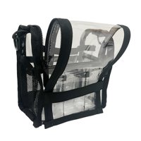 Ioensy - Artículos De Tocador Estuche De Maquillaje Bolsa De Artículos De Tocador Transparente Portátil Para Acampar Baño Hogar