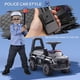 thumbnail image 3 of Auto de paseo infantil Aosom tipo patrulla policial con sistema de megafonía, 3 of 9