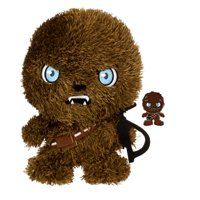 Peluche Star Wars Chewbacca Estilizado Con Alfiler Esmaltado De 18 Cm