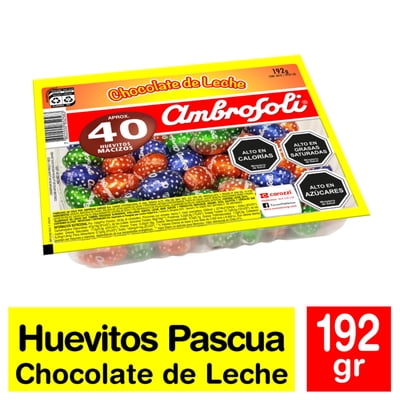 Huevitos De Chocolate Mini Pascua Bandeja 192 Kg Ambrosoli