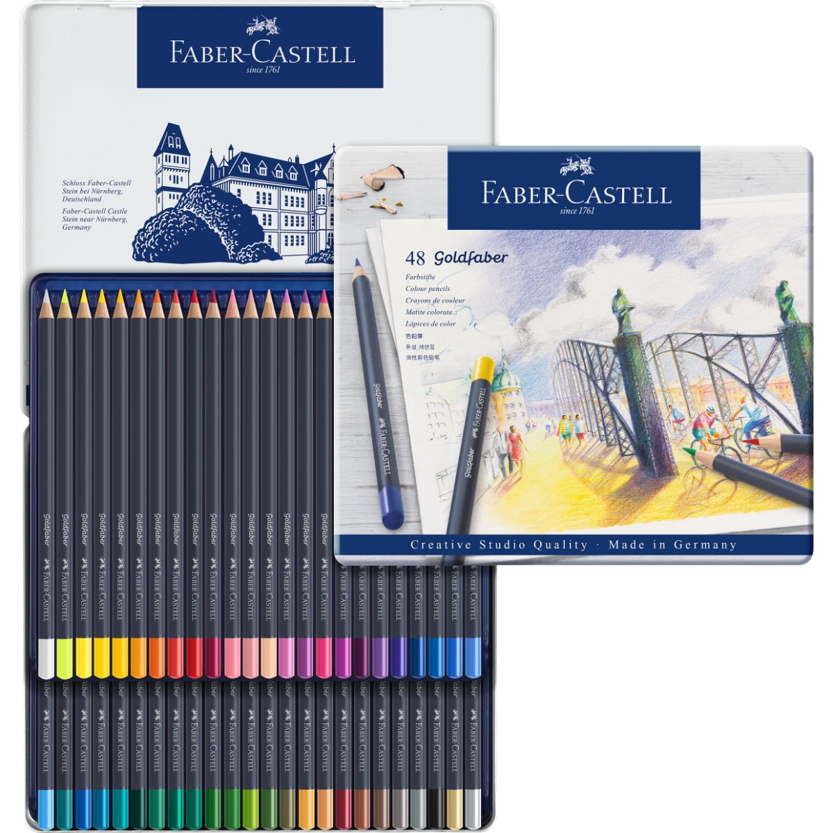 Faber Castell - Lápiz De Color Goldfaber Faber-castell X48 Colores
