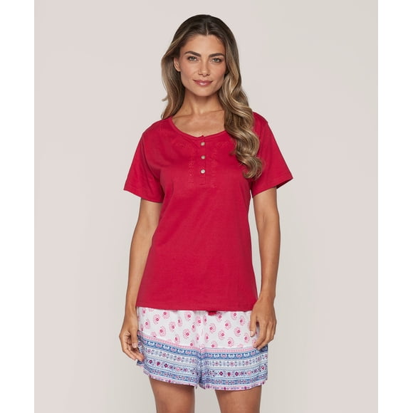 Pijama Cotton Mujer Lady Genny J-731 Viscosa