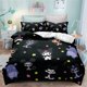 thumbnail image 1 of Ku-romi 3 Pcs Comforter Set with 2 Pillowcases,Kuro-mi Bedding Set Sheet Set for Kids Adults,All Season Lightweight, 1 of 5