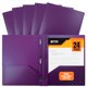 thumbnail image 1 of Carpeta de archivo Better Office Products - paquete de 24 unidades color púrpura, 1 of 5