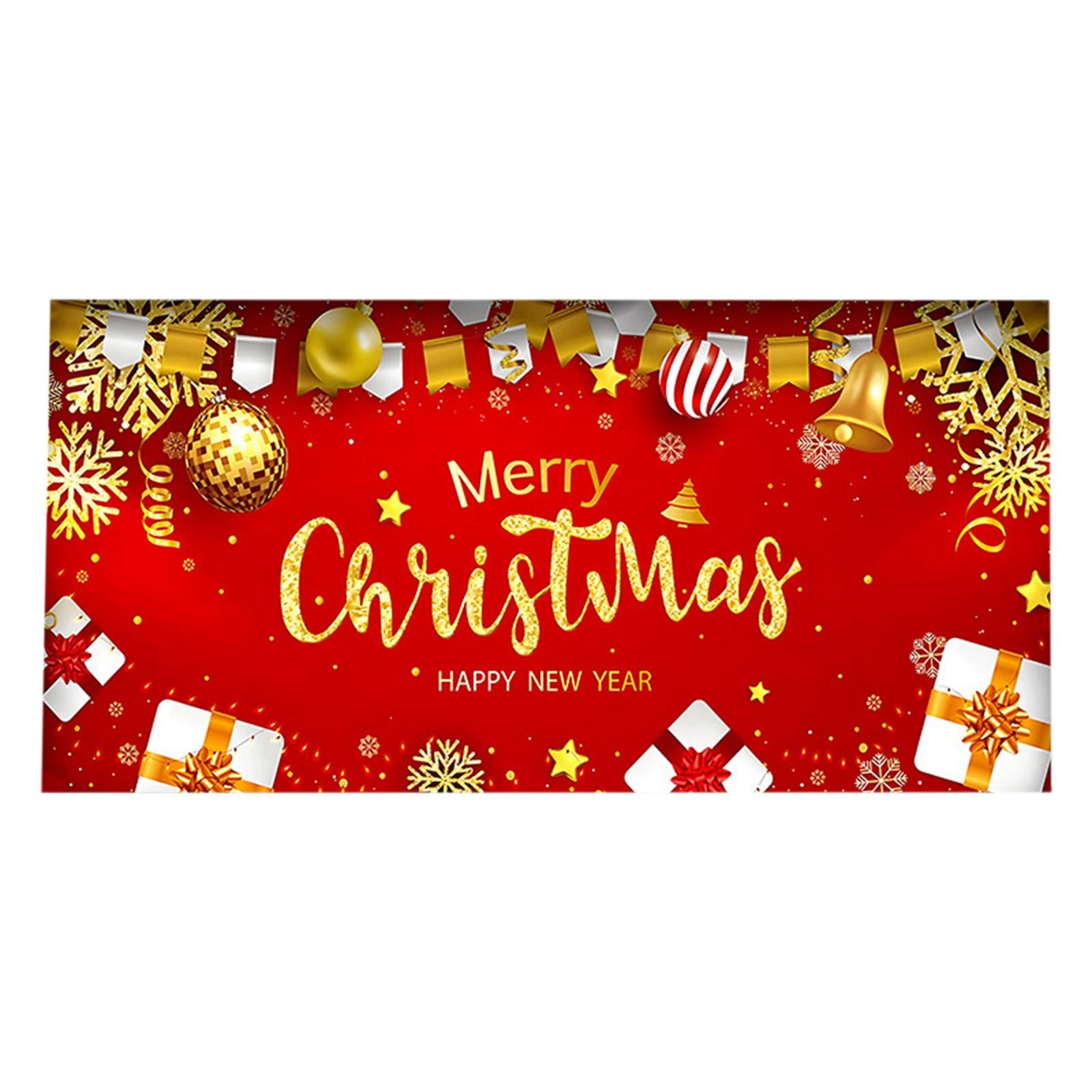 Bothyi - Pancarta Navideña Para Puerta De Garaje, Decoraciones Navideñas Para Puerta De Garaje Para Pared Del Hogar, 480cm X 210cm