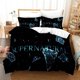 thumbnail image 1 of Supernatural SPN TV Play Quilt Duvet Cover Set Doona Cover Comforter Cover3-Piece Bedding Set, 1 of 5