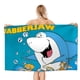 thumbnail image 1 of Jabberjaw Toalla de playa de secado rápido con diseño temático, regalo para mujeres y niñas, ideal para cumpleaños, fans, amantes de la música, uso en la playa o al aire libre, 78 × 160 cm, 1 of 6