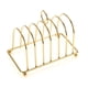thumbnail image 3 of Soporte Para Estante Para Tostadas, Decoración De Encimera Portátil, Soporte Para Pan, Soporte Para Pan Dorado, 3 of 5