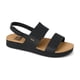 thumbnail image 4 of Sandalia REEF Water Vista para mujer, negra y tostada, ajustable, 4 of 7
