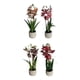 thumbnail image 2 of Planta Decorativa Artificial Orquídeas Exóticas Relieve Jhn, 2 of 3