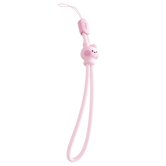 Correa de muñeca tipo lanyard, dije para teléfono, llavero elago BT21 COOKY
