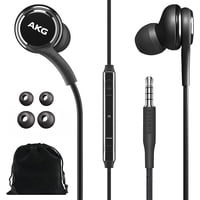 Auriculares Samsung Akg Wired Original De 3.5 Mm Con Control Remoto Y Micrófono