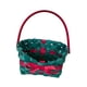 thumbnail image 1 of Cesta De Regalo Navideña Multiusos, Ligera, Para Guardar Suministros De Fiesta, Color Verde, Con Bolsa Transparente, 1 of 3