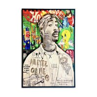 Colateral - Cuadro Mural Vidrio Tupac