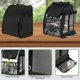thumbnail image 3 of Mochila Negra Transportadora de Aves Suertree 33x26x41 cm, 3 of 6