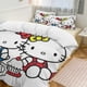 thumbnail image 2 of Hello Kitty 3 Pieces Duvet Cover Set Full Size Super Soft Fade Resistant Microfiber, 2 of 4