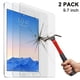 thumbnail image 1 of 2 piezas de película de vidrio templado para iPad Air / Air 2 9.7 pulgadas iPad 2018 vidrio templado 9H HD, película protectora irrompible, 1 of 8