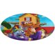 thumbnail image 1 of Go Dog Go Alfombra Redonda de Felpa Coral, Antideslizante, No Desprende Pelusas, Lavable y Duradera para Salón, Dormitorio y Habitación de Niños 60cm, 1 of 6