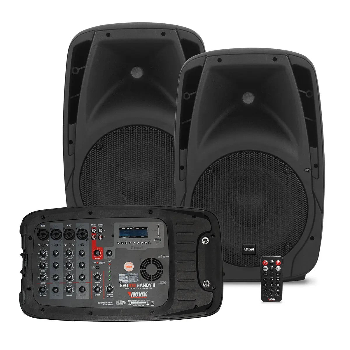 Set De Amplificación Básico Novik Evo 410 Handy Ii