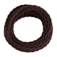 thumbnail image 4 of Cables De Luz Trenzados De Cuerda Profesional De 10 M, Cable Trenzado De Dos Núcleos, Lámpara Antigua, Color Café, 4 of 5