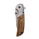 thumbnail image 2 of Cuchillo Navaja 1 Pieza Acero Inoxidable - Madera Negro - Café, 2 of 3