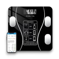 Genérico - Pesa De Baño Inteligente Balanza Digital Con Bluetooth 180Kg