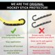 thumbnail image 5 of Protector de hoja para hockey Wraparound - pack de 5 (39 g), 5 of 7