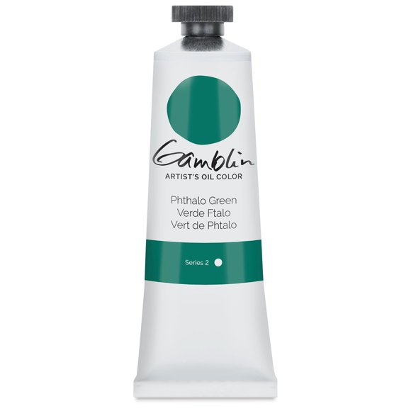 Gamblin Aceites de artista Verde ftálico 37 ml