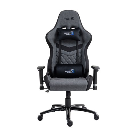 Secret Skill - Silla Gamer Spy Gris/Negro