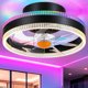 thumbnail image 1 of Ventilador de Techo Mpayel 13 pulgadas RGB LED Control Remoto, 1 of 3