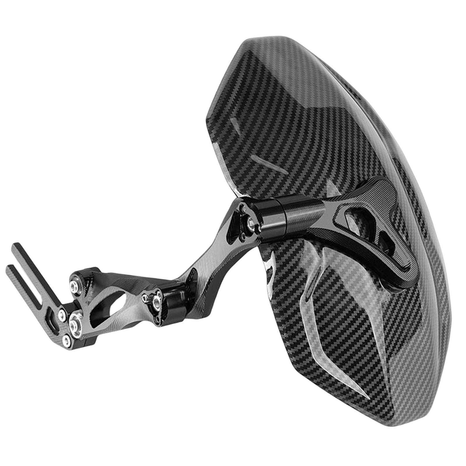 Magideal - Guardabarros Trasero Portátil Para Motocicleta, Piezas De Repuesto Cnc, Guardabarros Fácil De Instalar, Guardabarros Modificado Para Motocicleta M3 Negro