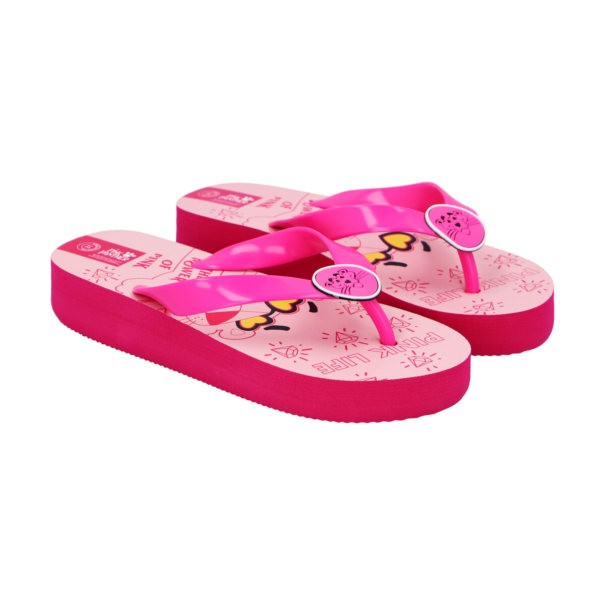 Sandalia Niña Pink Panther Con Plataforma