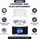 thumbnail image 3 of Sod Plus Liposomal Superoxido Dismutasa 500mg Antioxidante 60 softgel, 3 of 6