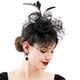 thumbnail image 1 of Elegant Fascinators Hat for Women - Perfect for Tea Parties, Kentucky Derby, Weddings, and Cocktail Parties - Features Mesh, Feathers, and Flower Decorations, 1 of 5